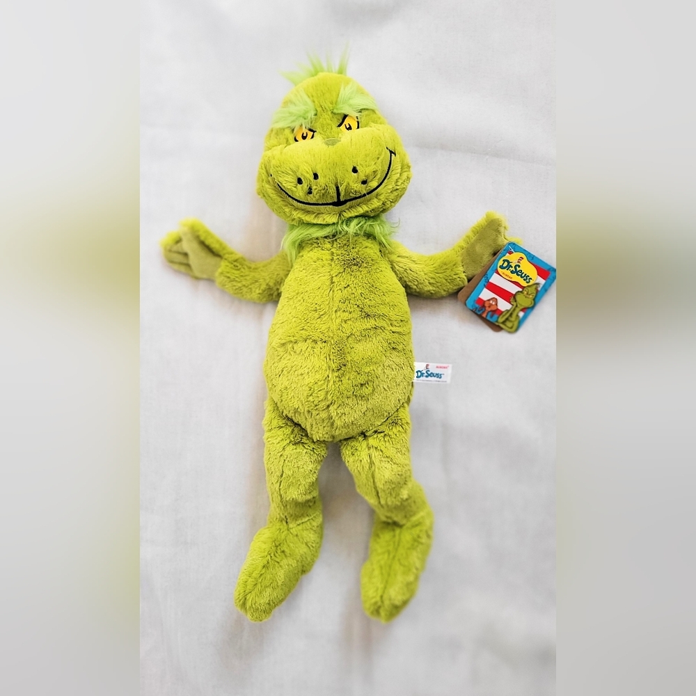 NWT! Dr. Seuss The Grinch Collection Aurora Plush Doll Collectible Decor